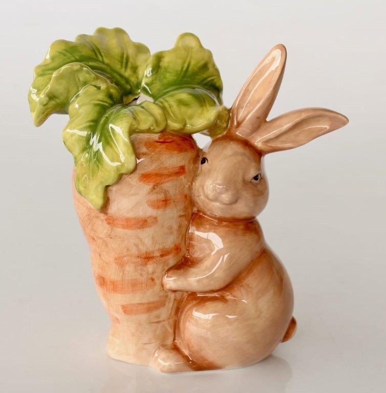 Bunny Holding Carrot